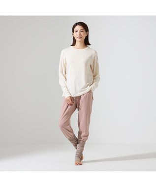 Chacott Chacott BALANCE　イージーパンツ【C BASIC】 グレイッシュローズ