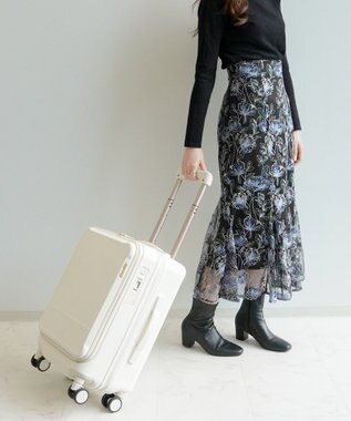 ACE BAGS & LUGGAGE Jewelna Rose エルダートローリー 機内持込 ボトルホルダー付 34~41L 05401 ジュエルナローズ cs オフホワイト