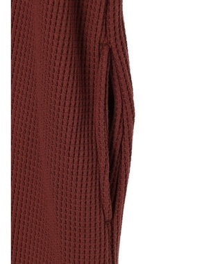 CRAFT STANDARD BOUTIQUE ワッフルワンピース Brick Red