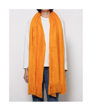 UNBILLION カシュネ cache nez / アクアミノラッセルミンク起毛ストール オレンジ