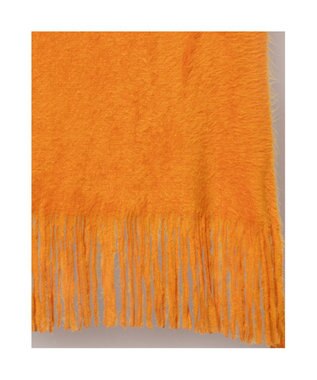 UNBILLION カシュネ cache nez / アクアミノラッセルミンク起毛ストール オレンジ