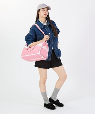 LeSportsac DELUXE MED WEEKENDER/スペクテイターピオニーピンク スペクテイターピオニーピンク