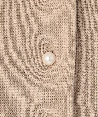 自由区 【WEB限定・洗える・XSサイズあり】ハイツイストコットンアセテートニットセットアップ ワンピース ベージュ系