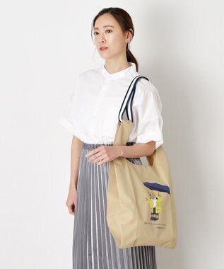 MOONBAT 【2WAY/撥水】POLO RALPH LAUREN レインベア ベルト付きレインバッグ ベージュ