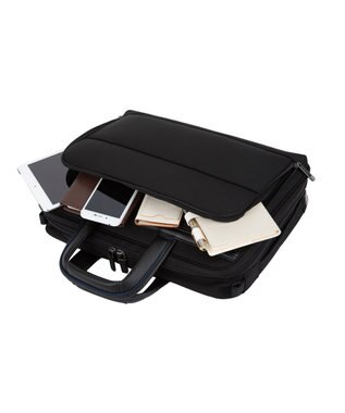 ACE BAGS & LUGGAGE ace. デヴェル ビジネスバッグ B4サイズ 14インチPC収納 870g 20263 エース ブラック×ネイビー