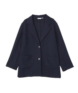 AMERICAN HOLIC リネンライクオーバーサイズジャケット Dark Navy