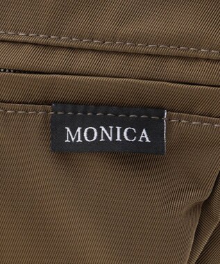 LA BAGAGERIE 【MONICA】サイドジップミニショルダーバッグ カーキ