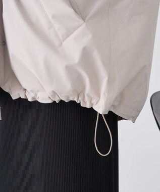 earth music&ecology フーデットパファーコート Beige