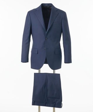 J.PRESS MEN 【WEB・一部店舗限定】インテリジェントストライプ スーツ ダルブルー系2