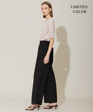 ICB 【WEB限定カラーあり・接触冷感・UVケア・洗える】 シンセティックハイゲージ 半袖ニット ピンク系［WEB限定］