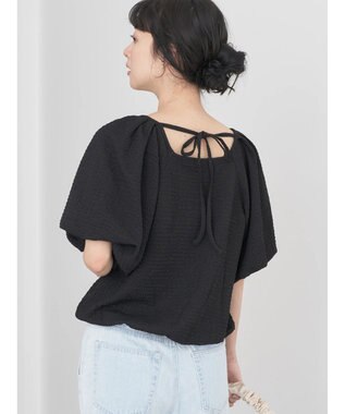 earth music&ecology バルーンスリーブプルオーバー