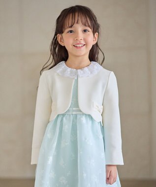 ANY KIDS リボン ボレロジャケット