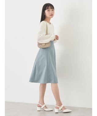 earth music&ecology スカラップビジュープルオーバー Ivory