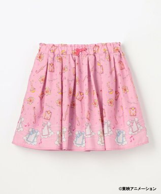 ANY KIDS 【も～っと！おジャ魔女どれみ×any FAM】パティシエスカート ピンク