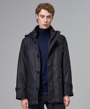 新素材【4WAY】ライトラスターシャンブレー　ダウンコート