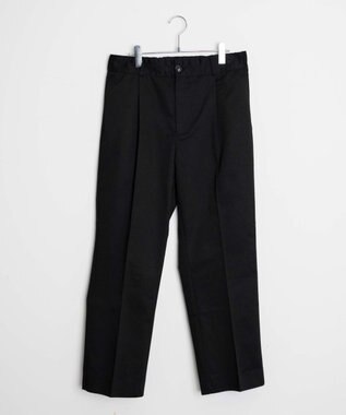 WEGO タックツイルトラウザー ブラック