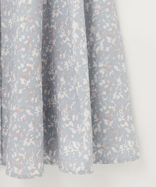 ANY SIS 【洗える】ファジープリント ワンピース ミント系