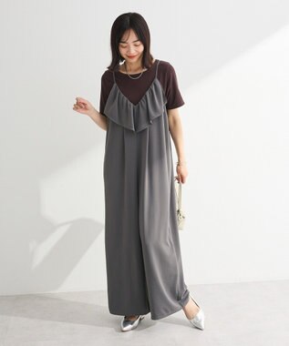 Green Parks フリルサロペット