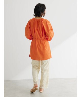 Green Parks 格子柄レースパンツ Light Beige