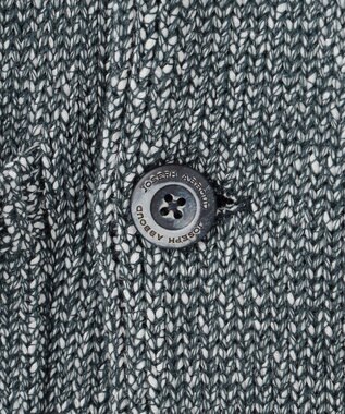 JOSEPH ABBOUD 【イタリア糸使用】コットンリリヤーン ニット ジャケット ネイビー系