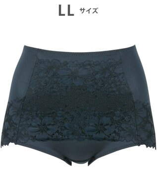 Wing 美尻も叶える補整ショーツ　【Pパンツ】　はきこみ丈ふかめ　ウイング／ワコール　KJ4220 チャコールグレー