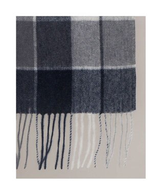 UNBILLION カシュネ cache nez / ウールチェックストール GY