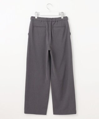 J.PRESS LADIES S 【洗える】2way thermoサキソニー セミワイド パンツ グレー系