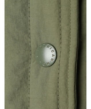 AMERICAN HOLIC キルポカ異素材Ｍｉｘロングコート Khaki