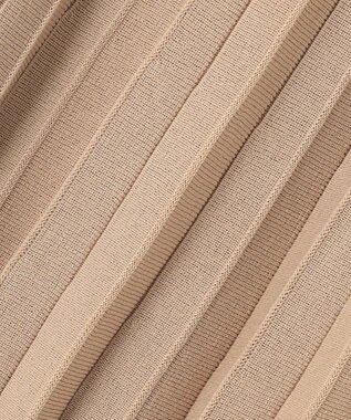 自由区 【WEB限定・洗える・XSサイズあり】ハイツイストコットンアセテートニットセットアップ ワンピース ベージュ系