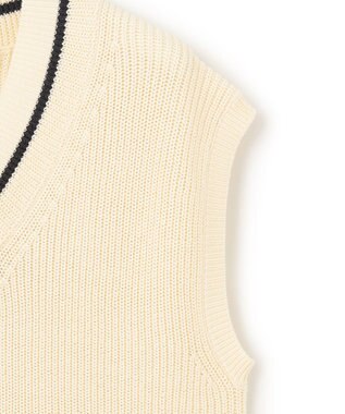 J.PRESS YORK STREET 【UNISEX】チルデンニット アイボリー系