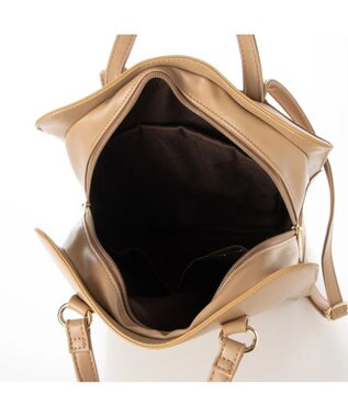 UNBILLION カシュカシュ cachecache / WEB限定2wayラウンドスクエアリュック オーク