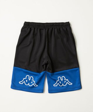 OP／FILA 【Kappa】バックプリントハーフパンツ ブラック