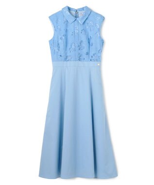 TOCCA 【星風まどかさん着用】VOILE SUCRE ドレス サックスブルー系