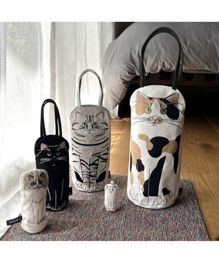 ROOTOTE 1297【5点セット】EU.アニリョーシカ.ネコリョーシカ-A 01：ネコ