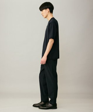 UNFILO MENS アラエルアンチピリングニット クルー ネイビー