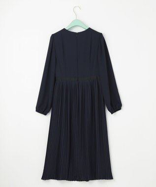 TOCCA 【洗える！】STAIRWAY ドレス ネイビー系