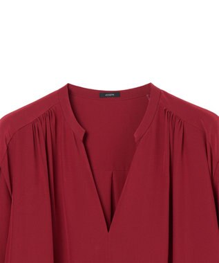 JOSEPH 【洗える】ニューCDCシルクブラウス　ブロンデル Ruby