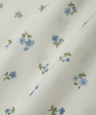 earth music&ecology ハイネックフラワーメロープルオーバー Ivory