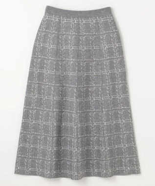 ANY ニットセットアップ グレー×オフ