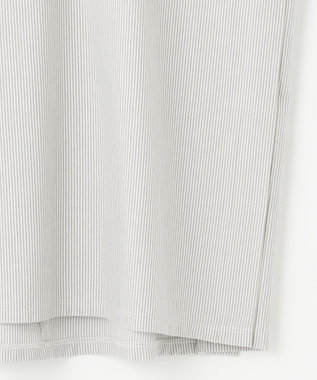 ANY SIS S 【洗える】シルケットストライプフレンチスリーブ カットソー ミントストライプ