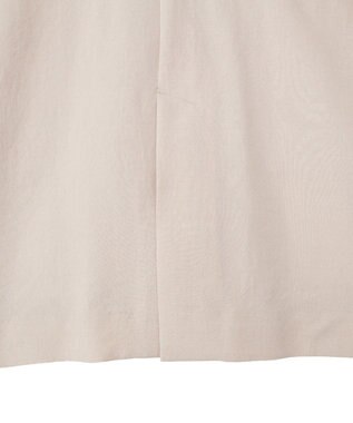 YECCA VECCA マシンウォッシャブルリネンライクジャケット Light Beige