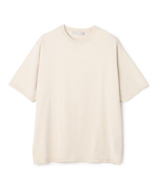 UNFILO MENS アラエルアンチピリングニット クルー アイボリー