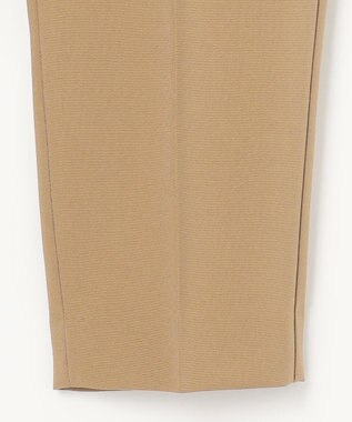 組曲 【美シルエット・ストレッチ・シワになりにくい】オシャクロス テーパードパンツ ベージュ系