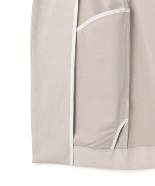 ICB 【洗える】ストレッチスエード ジレ トープ系