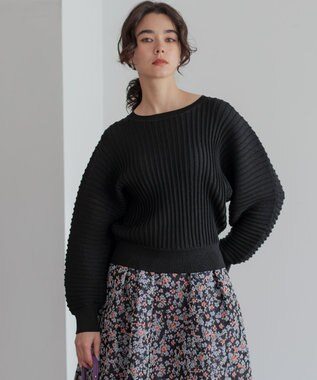 ラメリブドルマン ニット