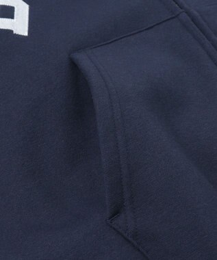 WEGO BENDAVISアーチロゴZIPパーカー ネイビー