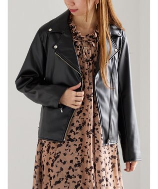 Te chichi レザーダブルライダースジャケット