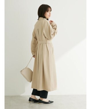 Green Parks ・ＥＬＥＮＣＡＲＥ　ＤＵＥ　コクーンスリーブトレンチコート Beige