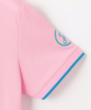 PW CIRCULUS 【WOMEN】【吸汗速乾/ストレッチ/UVケア】ベーシックカノコ スキッパー ポロシャツ ゴルフウェア レディース ピンク