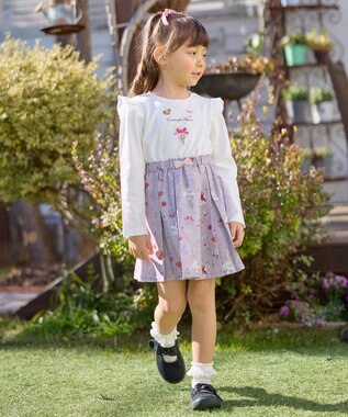 ANY KIDS 【カードキャプターさくら×any FAM】ネックレス Tシャツ オフホワイト